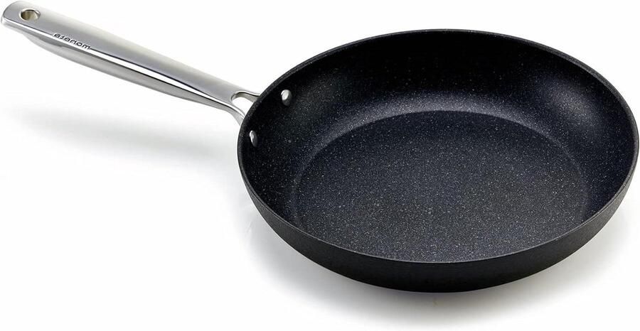 Koekenpan met anti-aanbaklaag Gezond Koken Artech Stone Ultra coating 24 cm Zwart