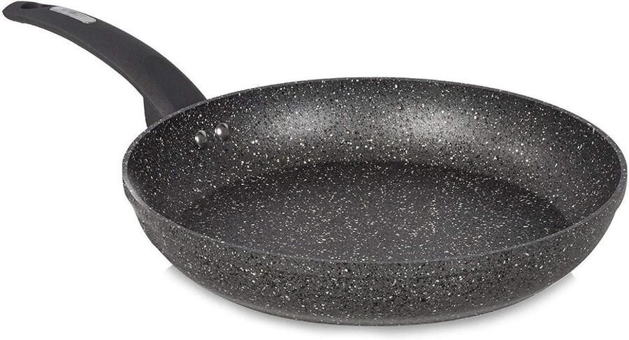 Koekenpan met anti-aanbaklaag Gezond koken Cerastone keramische coating 32 cm Grafiet