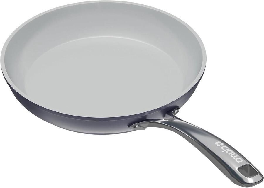 Koekenpan met anti-aanbaklaag Gezond Koken Keramische Coating 26 cm Blauw