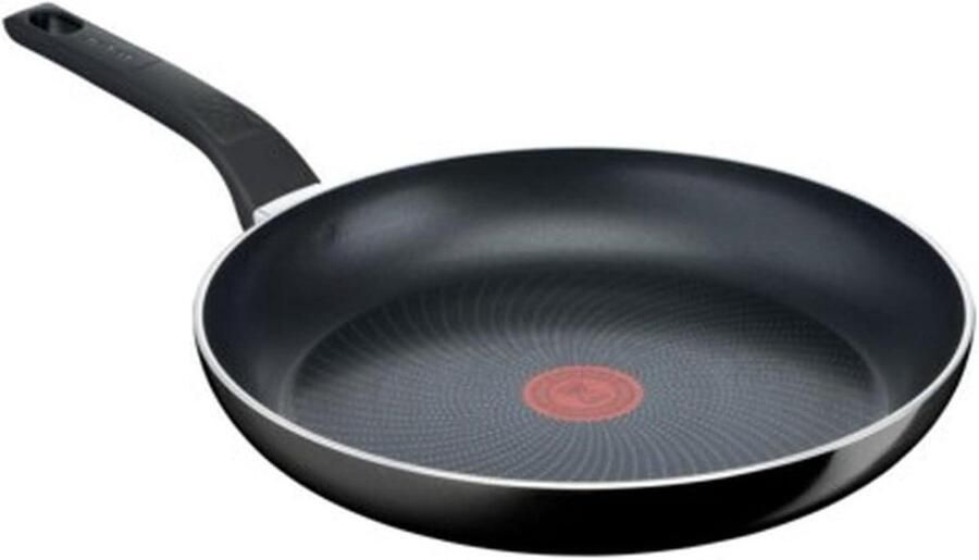 Koekenpan met anti-aanbaklaag Koken en bakken Met temperatuursensor Ø 24 cm Zwart