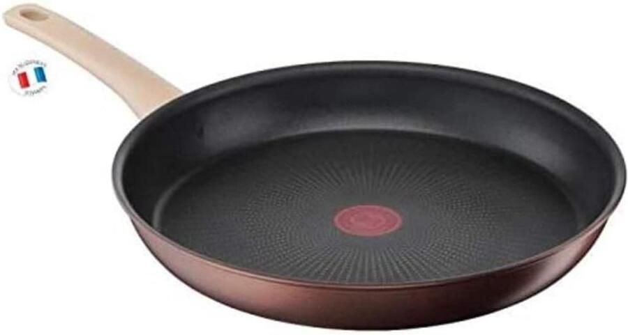 Koekenpan met anti-aanbaklaag Koken en Bakken Thermo-SIGNAL temperatuurindicator 30 cm Rood