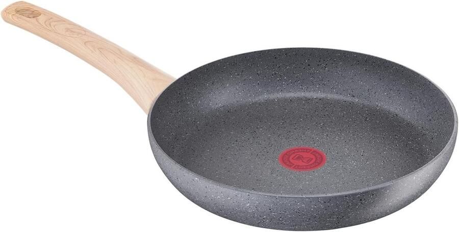 Koekenpan met anti-aanbaklaag Lekker Koken Mineralia+ anti-aanbaklaag 30 cm Zwart