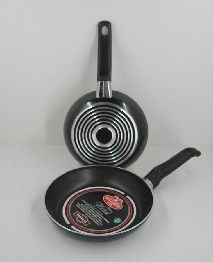 Koekenpan met antiaanbaklaag 18 cm Zwart Cortan