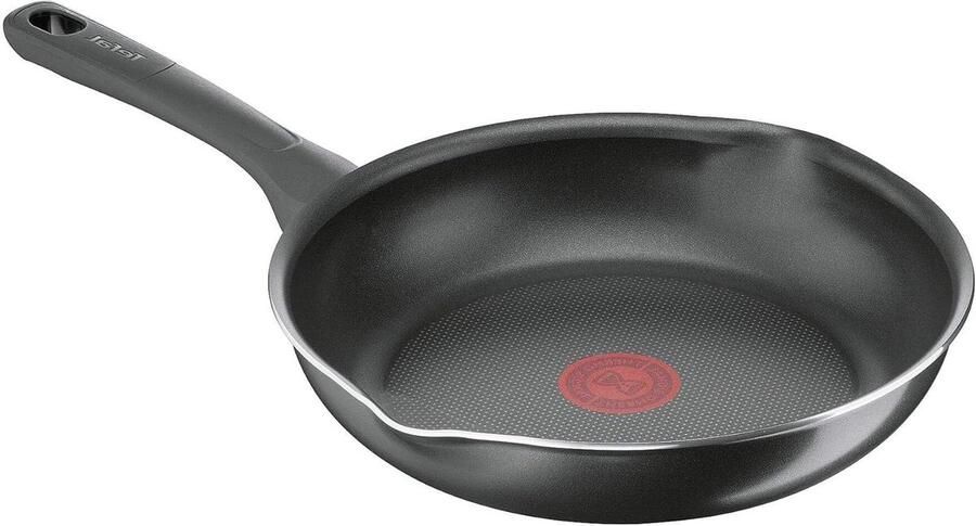 Koekenpan met antiaanbaklaag Dagelijks koken Thermo-Signaal technologie 28 cm Zwart
