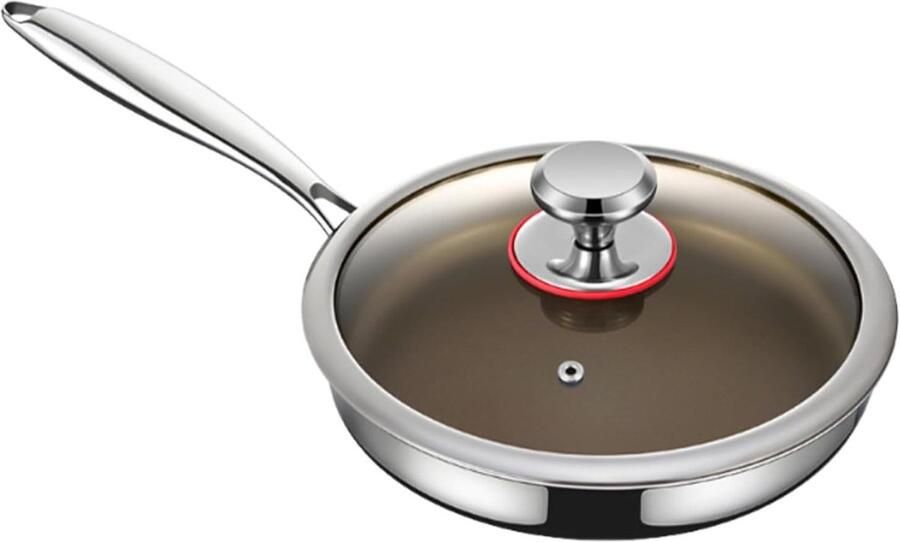 Koekenpan Antiaanbak Kookpan Koekenpan Veelzijdig Koken Gelijkmatige Warmte 28 cm Meerkleurig
