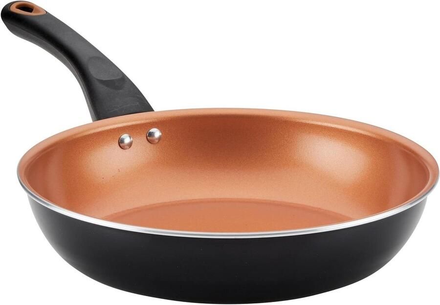 Koekenpan met antiaanbaklaag Koekenpan Koken en bakken Koperen keramische antiaanbaklaag 2 Kwarts Zwart