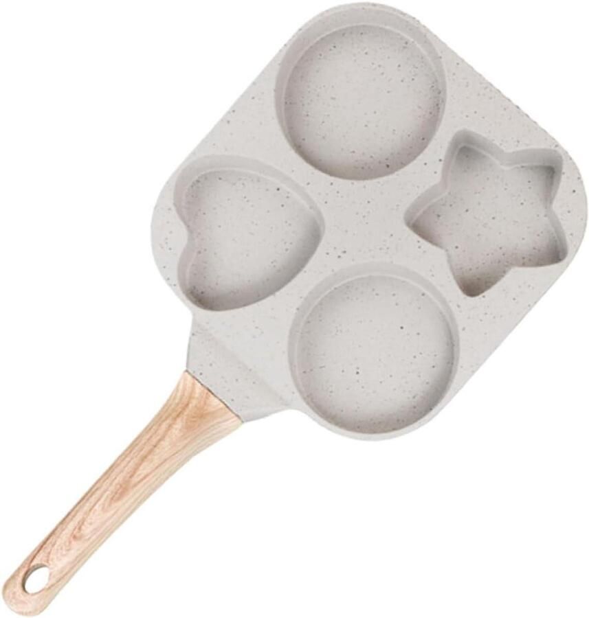 Koekenpan met Antiaanbaklaag Omeletpan Mini Pan Ontbijt Maken Compact Handig Formaat