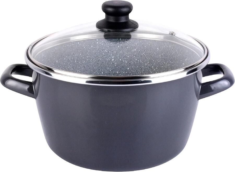 Koekenpan met deksel 24 cm Geschikt voor alle warmtebronnen inclusief inductie