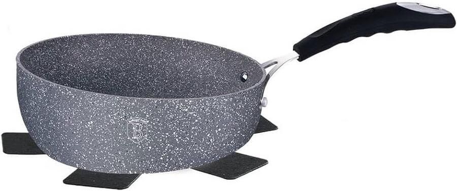 Koekenpan met Marmercoating 26 cm voor Alle Warmtebronnen