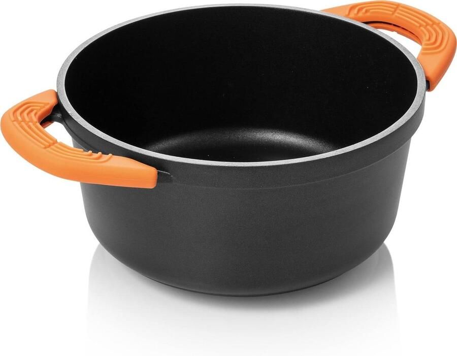 Koekenpan met steel Allround koken Afneembare handgrepen Ø 20 cm Zwart