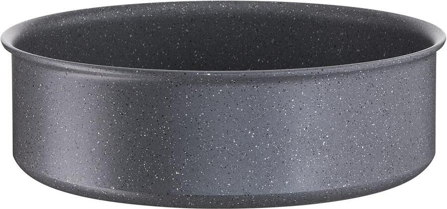 Koekenpan met steel Koekenpan Koken en bakken Afneembare handgreep 24 cm Groen