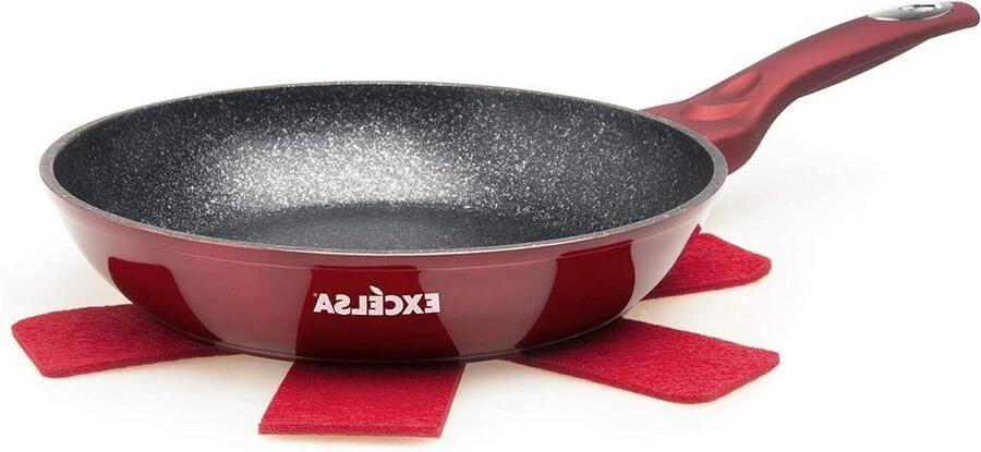 Koekenpan met steel Koken en bakken 5-laags anti-aanbaklaag 28 cm Niet gespecificeerd