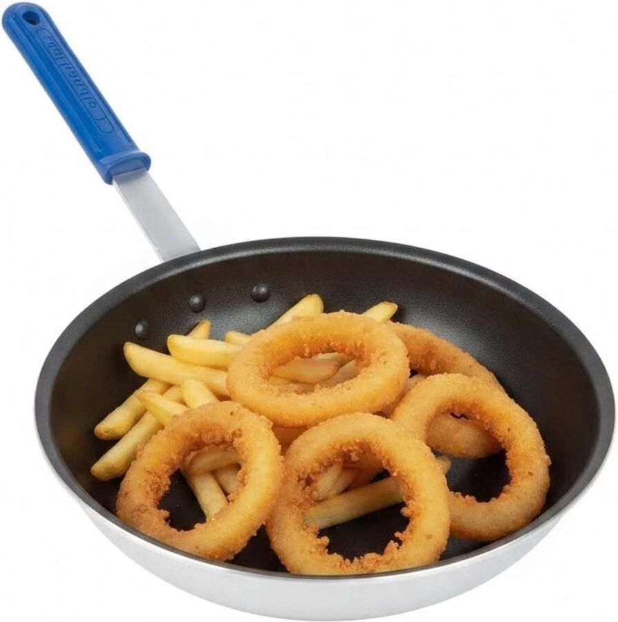 Koekenpan met steel Koken en bakken CeramiGuard II anti-aanbaklaag 25 cm diameter Zilver