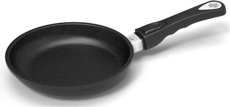 Koekenpan met steel Lekker Koken Afneembare steel Ø 20 cm Zwart