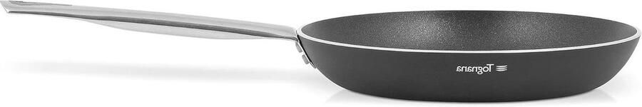 Koekenpan met steel Professioneel koken Diamant versterkte coating 28 cm Zwart