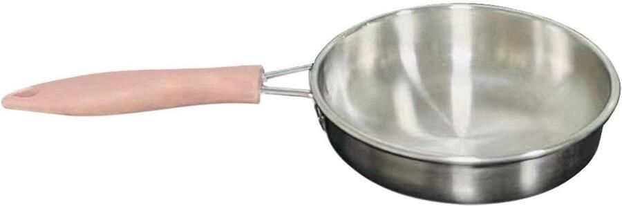 Koekenpan Mini pan Kleine pannenkoekjes bakken Antiaanbaklaag 21 cm Roze