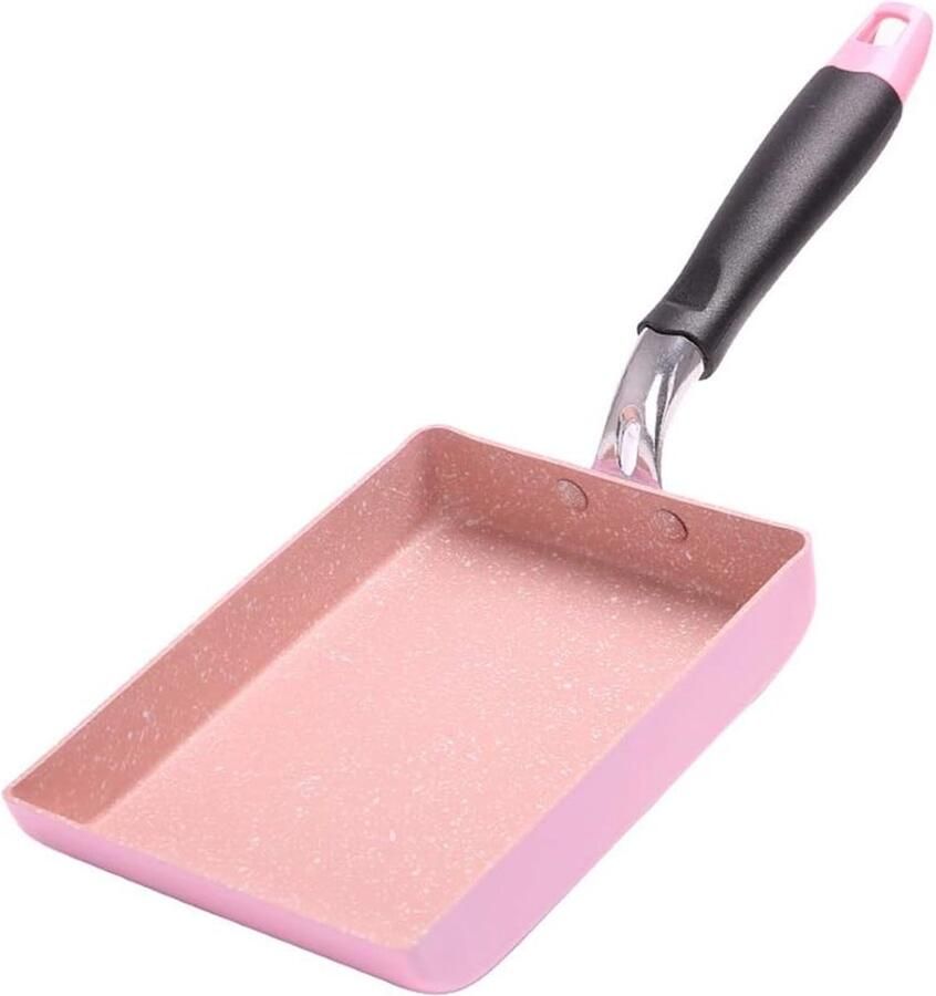 Koekenpan Mini pan Koken op inductie Licht en duurzaam N.v.t. Roze