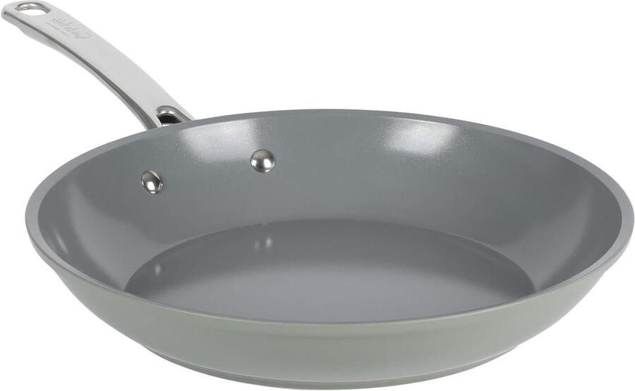 Koekenpan Nonstick Dagelijks Koken Keramisch Anti-aanbak 25 cm Groen