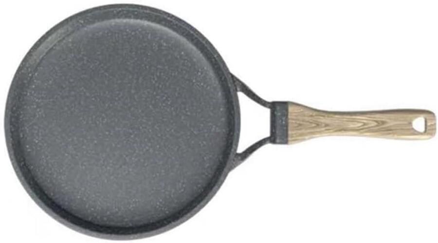 Koekenpan Omelet pan Ontbijt maken Gietijzeren body 20 cm Grijs
