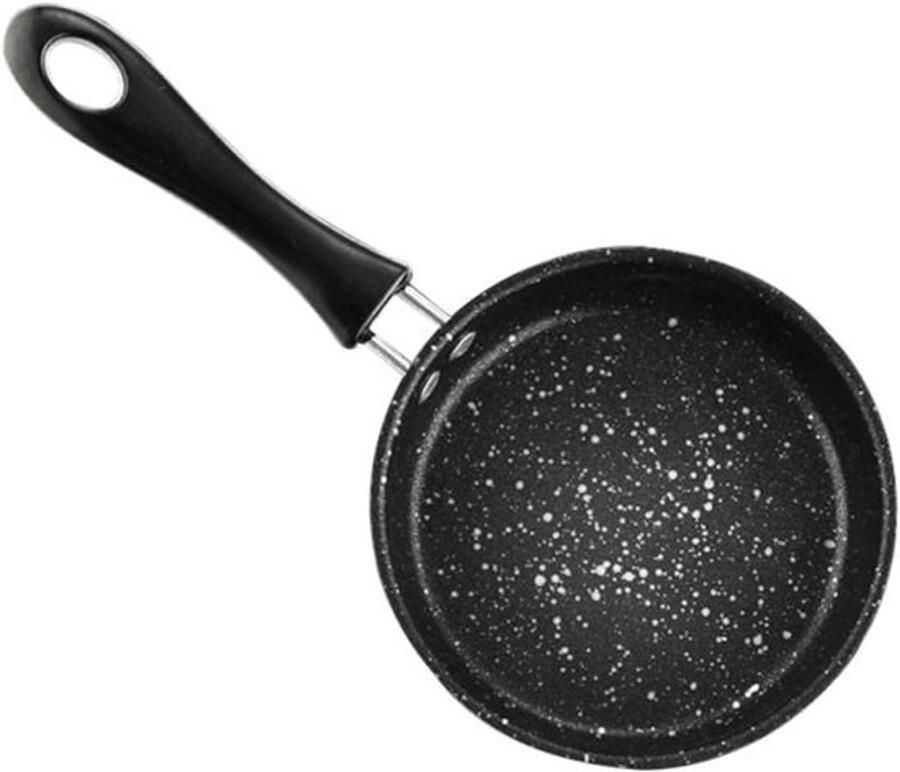 Koekenpan Omeletpan Grillpan Ontbijt Bakken Fysieke Antiaanbaklijnen 145 Gram Zwart