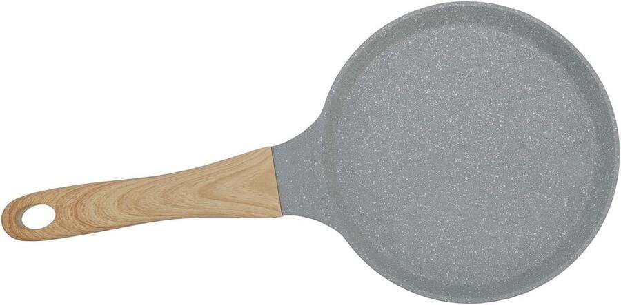 Koekenpan Omeletpan Ontbijt Bakken Ergonomische Handgreep 28cm Groen