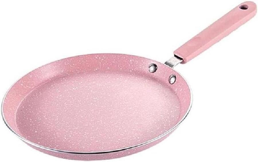 Koekenpan Omeletpan Ontbijt Maken Antiaanbaklaag 15 cm Roze
