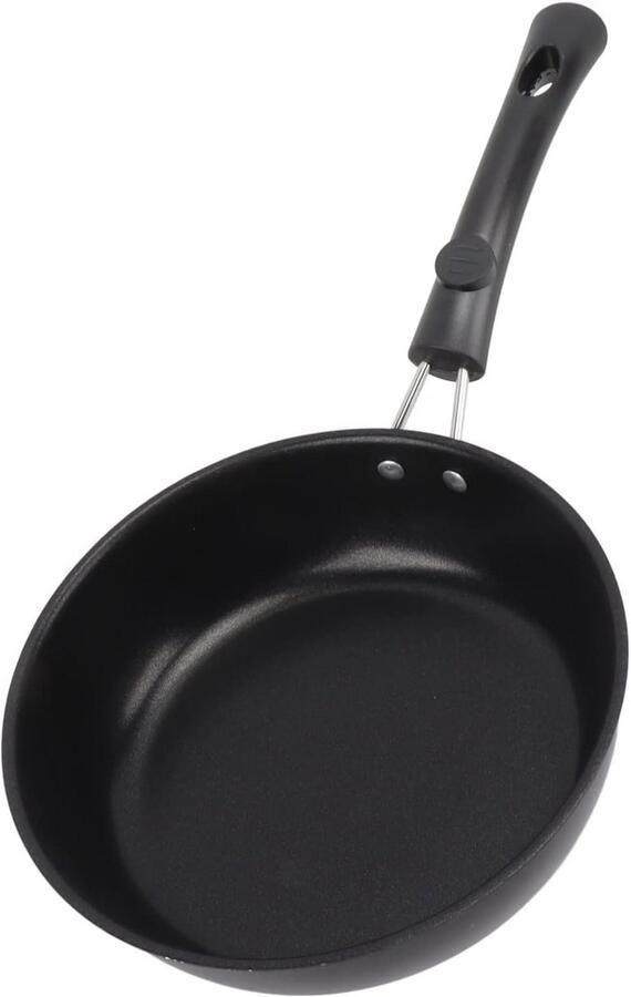 Koekenpan Omeletpan Thuis koken Antiaanbaklaag 20 cm Zilver