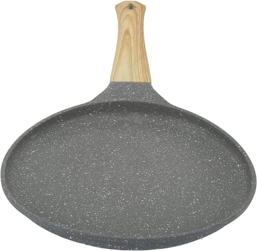 Koekenpan Omeletpan Tortillapan Ontbijt Bakken Gelijkmatige Warmte 20cm Diameter