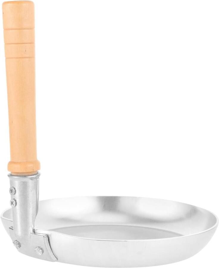 Koekenpan Oyakodon pan Bakplaat Ontbijt Bereiden Antiaanbaklaag 18.5x17.8CM Zilver
