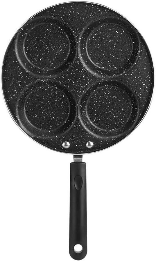 Koekenpan Pannenkoekenpan 4 Kops Antiaanbaklaag