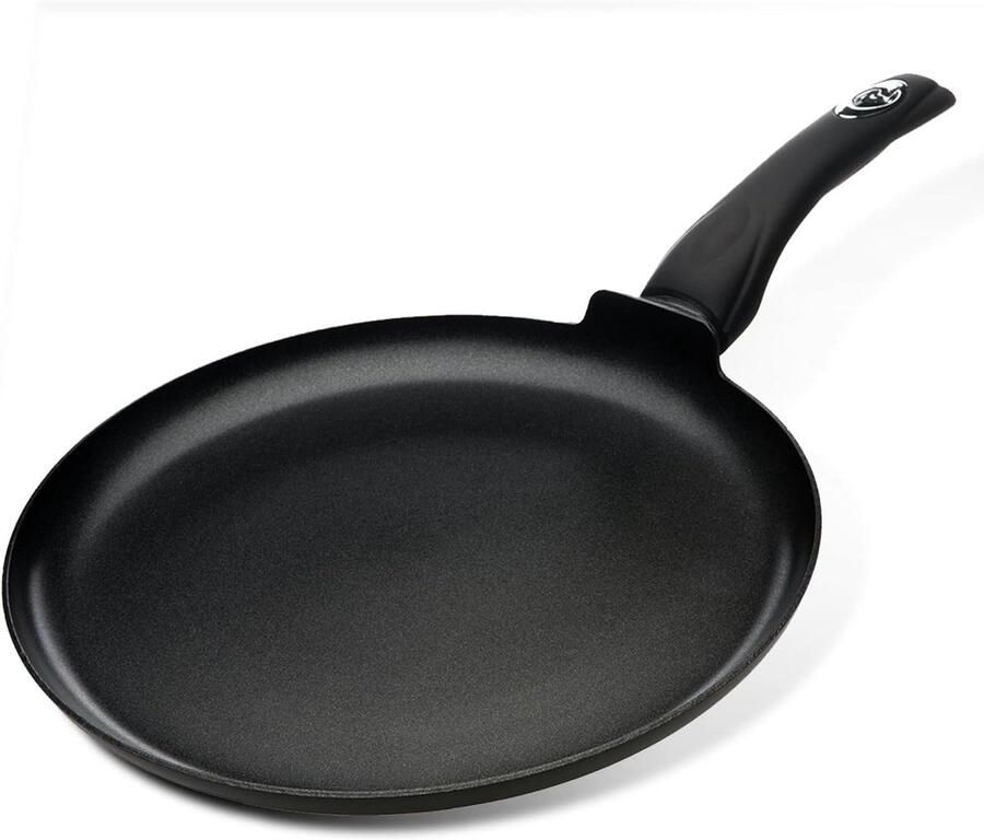 Koekenpan Pannenkoekenpan Cakes Bakken Anti-aanbaklaag 28 cm Zwart