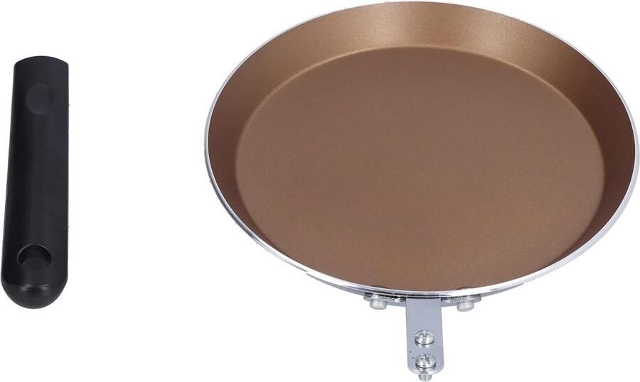Koekenpan Pannenkoekenpan Koekenpan Omeletten Bakken Medische Steen Coating 18 cm Goud