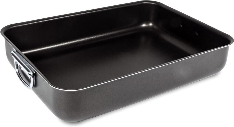 Koekenpan Rechthoekig Koekenpan Aluminium Dagelijks Koken Artech Antiaanbaklaag 25 x 18 cm Zwart