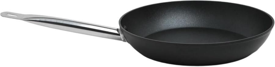 Koekenpan Roerbakpan Koken Antiaanbaklaag 28 cm Zwart