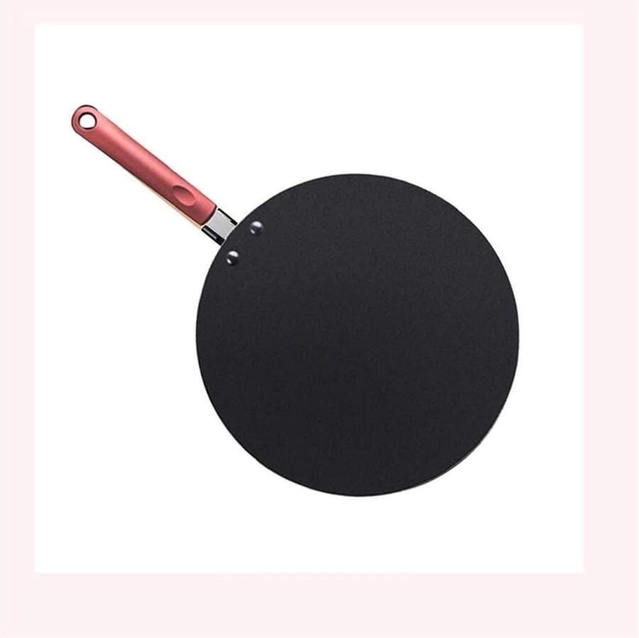 Koekenpan Roerbakpan Wok Lekker Koken Efficiënte Warmte 30 Cm Rood