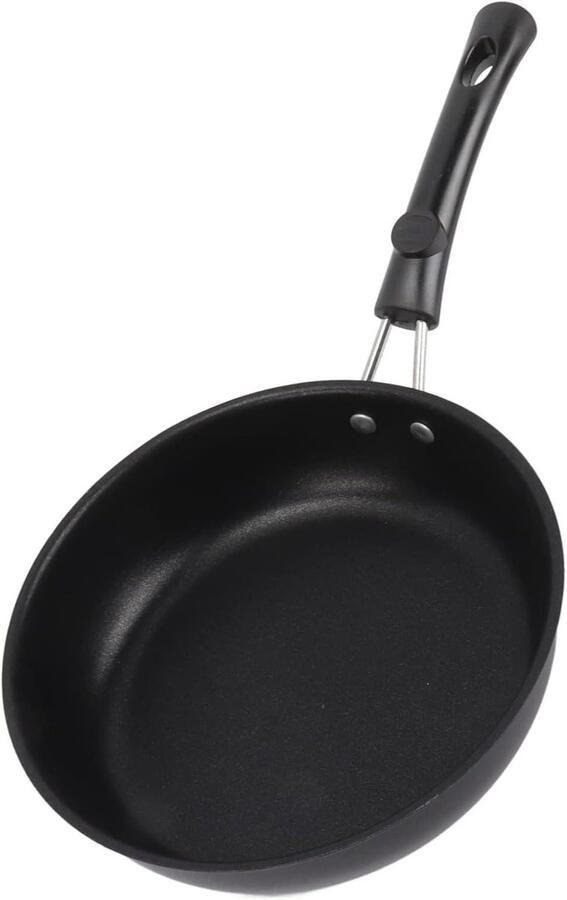 Koekenpan Kleine Pan Omeletpan Koekenpan Gezond Koken Antiaanbaklaag 18 cm Zilver