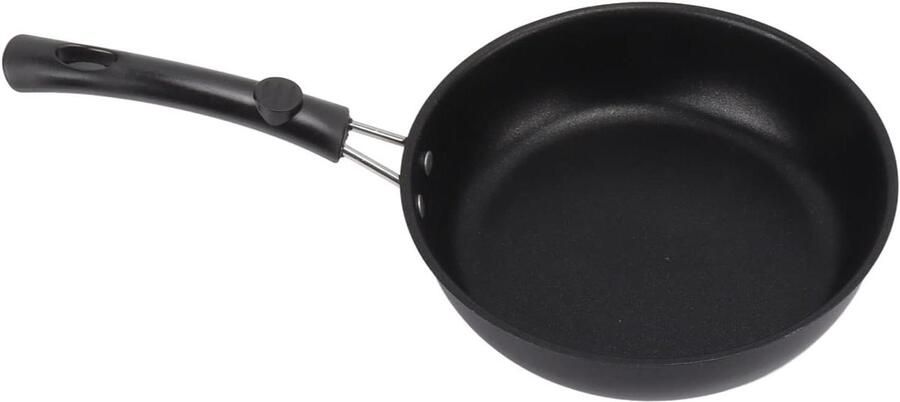 Koekenpan Roestvrij Staal Omeletpan Kleine Pan Gezond Koken Antiaanbaklaag Snel Schoon Niet gespecificeerd Zilverkleurig