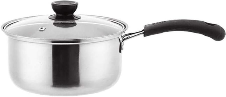 Koekenpan Roestvrijstaal Antiaanbak Pan Dagelijks Koken Gelijkmatige Warmte Niet Gespecificeerd Zilver
