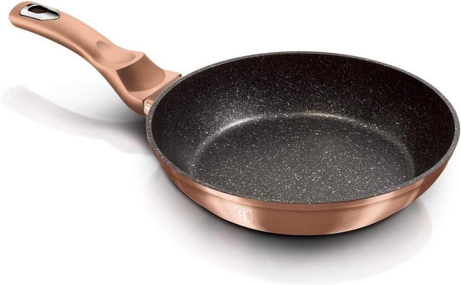 Koekenpan Rose Goud Koken Met Marmercoating 28 cm Rose Goud