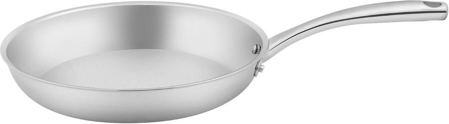 Koekenpan RVS Koekenpan Alle Warmtebronnen Triply Constructie 28 cm Diameter