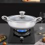 Koekenpan Honingraat pan Gezond Koken Dubbele non-stick laag Niet gespecificeerd Zilver - Thumbnail 2