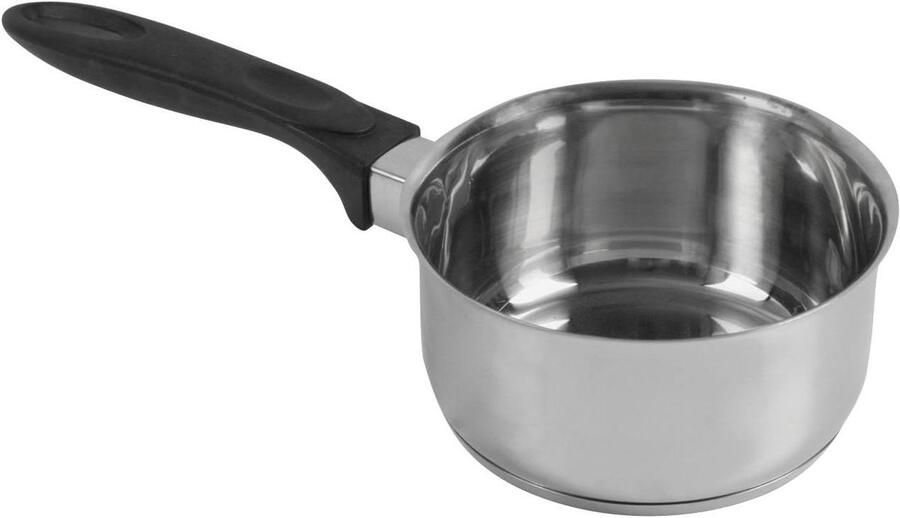 Koekenpan RVS Koken Voor Alle Vuren 12 cm Grijs