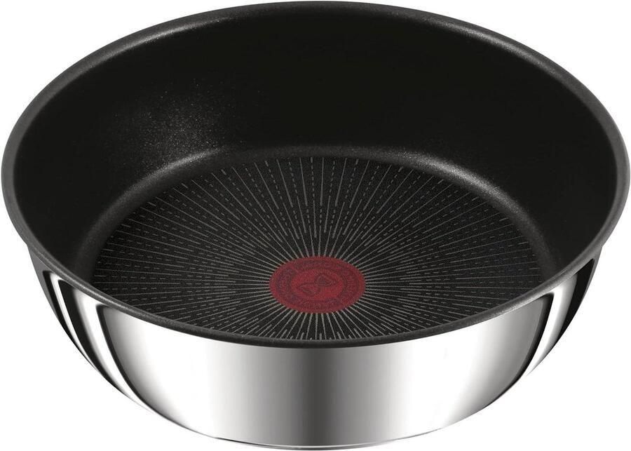 Koekenpan Sautéuse pan Veelzijdig koken Afneembaar handvat 24 cm Roestvrij staal