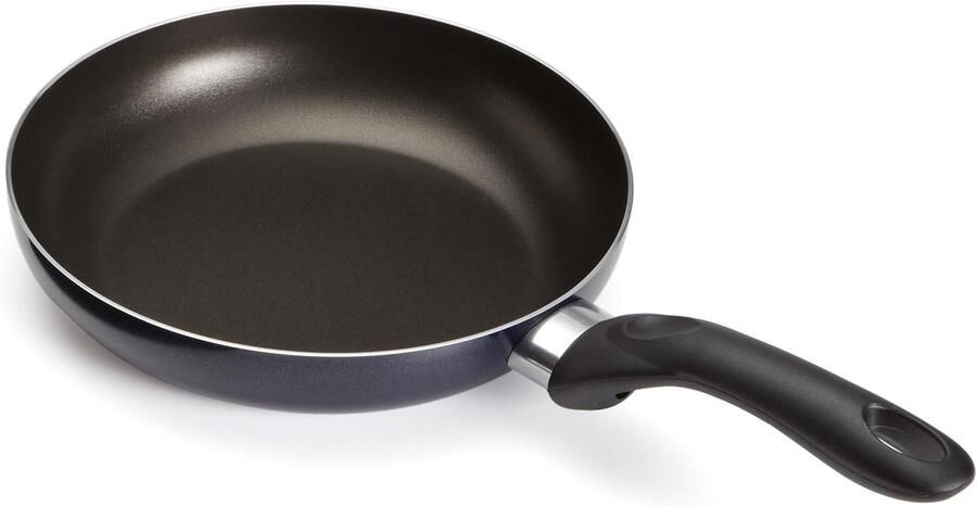 Koekenpan Steelpan Saute Eten Bereiden Anti-aanbak Interieur 20 cm Blauw