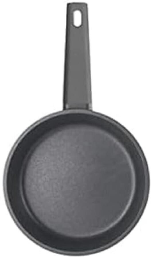 Koekenpan Titanium pan Koken op inductie Antiaanbaklaag 20 cm Grijs