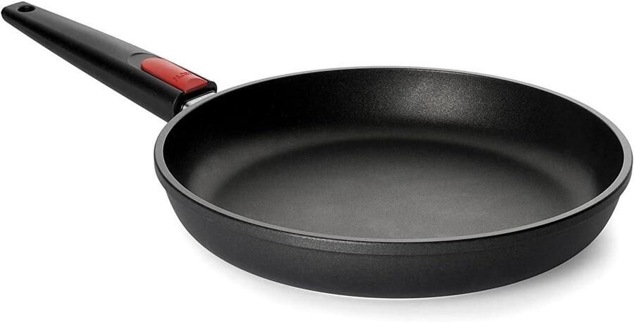 Koekenpan Titanium pan Veelzijdig koken Afneembare steel 28 cm diameter Zwart