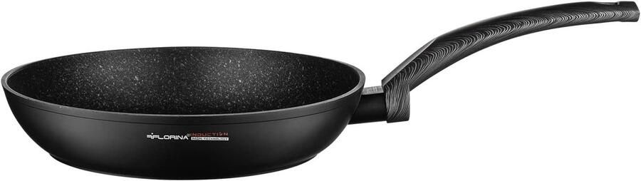 Koekenpan Universele pan Snel bakken Full Induction bodem 28 cm Zwart