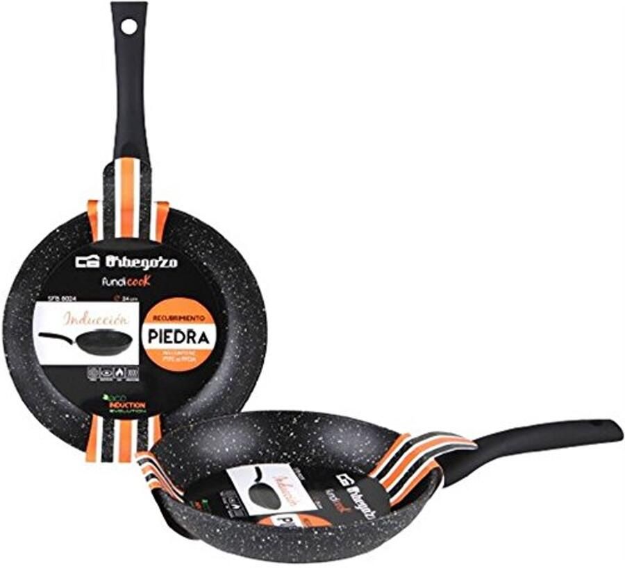 Koekenpan van gesmeed aluminium met antiaanbaklaag 32 cm