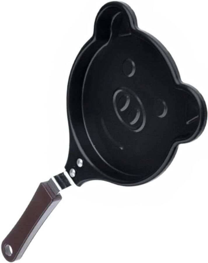 Koekenpan Varkensvorm Eierpan Grillpan Ontbijt Maken Antiaanbaklaag 13 x 1 x 3 cm