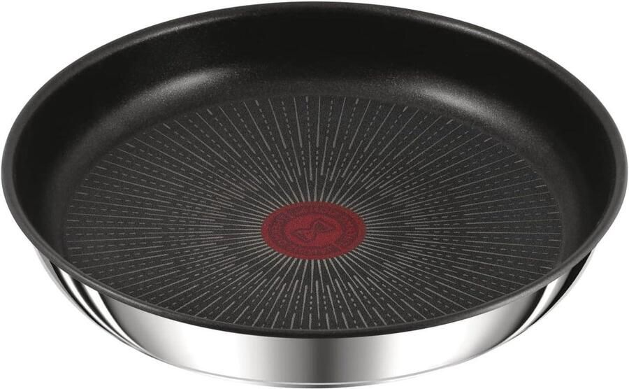 Koekenpan Veelzijdig Koken Afneembare Handgreep 26 cm Roestvrij Staal